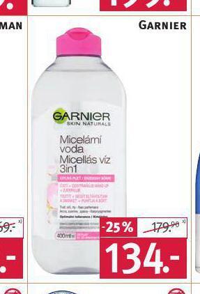 Rossmann Garnier micelární voda nabídka