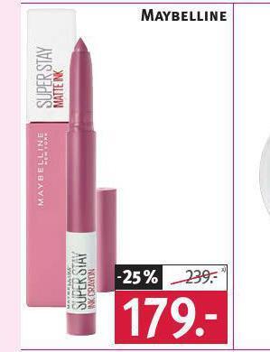 Rossmann Maybelline nabídka