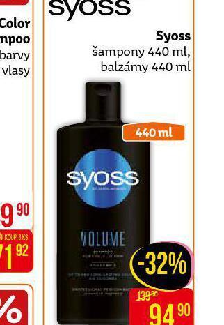 Teta Syoss šampon, balzám nabídka