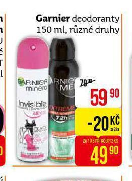 Teta Garnier deodorant nabídka