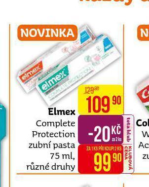 Teta Elmex zubní pasta nabídka