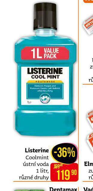 Teta Listerine ústní voda nabídka