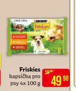 Teta Friskies kapsičky pro psy nabídka