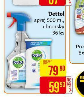 Teta Dettol sprej nabídka