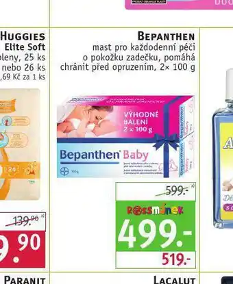Rossmann Bepanthen mast nabídka