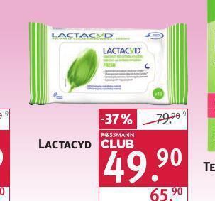 Rossmann Lactacyd vlhčené ubrousky pro intimní hygienu nabídka