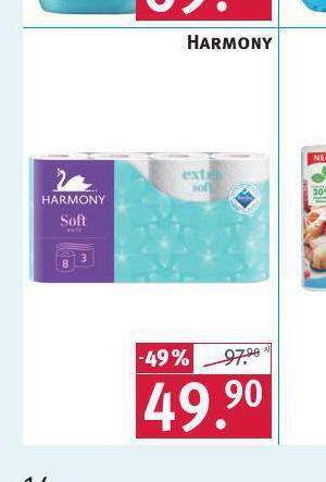 Rossmann Harmony toaletní papír nabídka