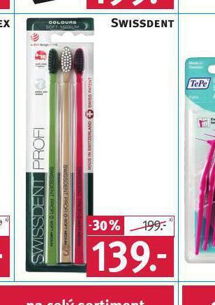 Rossmann Swissdent zubní kartáček nabídka