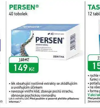 Alphega Lékárna Persen nabídka