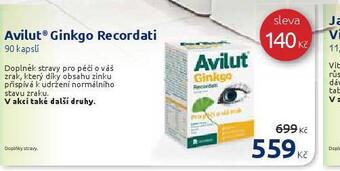 Avilut ginkgo recordati