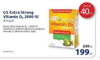 Benu Gs extra strong vitamin d3 2000 iu nabídka