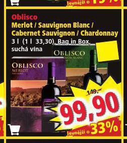 Norma Oblisco chardonnay nabídka