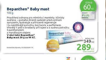 Benu Bepanthen baby mast nabídka