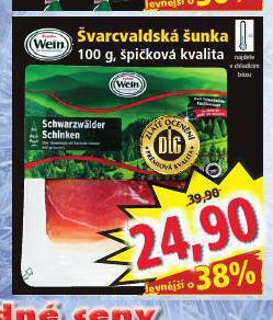 Norma Švarcvaldská šunka nabídka
