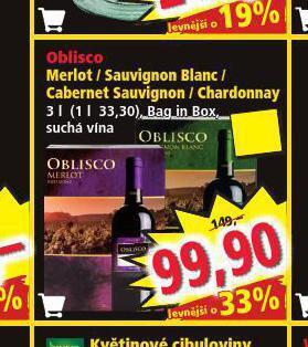 Norma Oblisco merlot nabídka