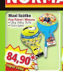 Norma Maxi lízátko nabídka