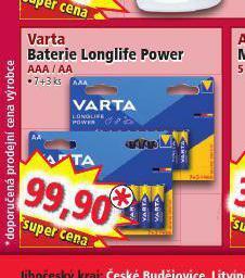 Norma Varta baterie nabídka