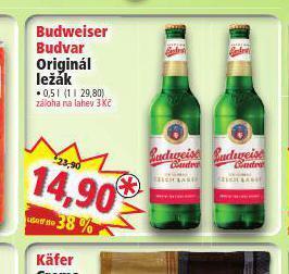 Norma Pivo budweiser budvar nabídka