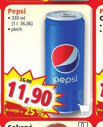 Norma Pepsi nabídka