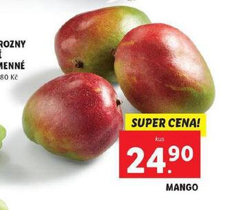 Lidl Mango nabídka