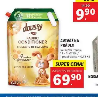 Doussy aviváž na prádlo