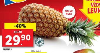 Lidl Ananas nabídka