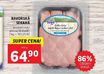 Lidl Bavorská sekaná nabídka