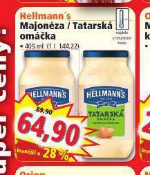 Norma Hellmann's tatarská omáčka nabídka