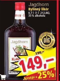 Norma Jagdhorn bylinný likér nabídka