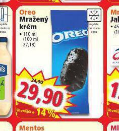 Norma Oreo mražený krém nabídka