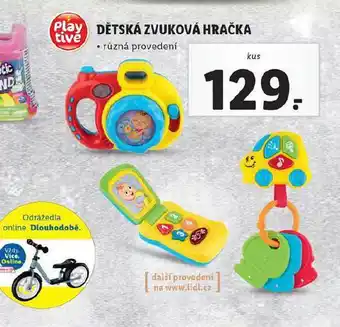 Dětská zvuková hračka