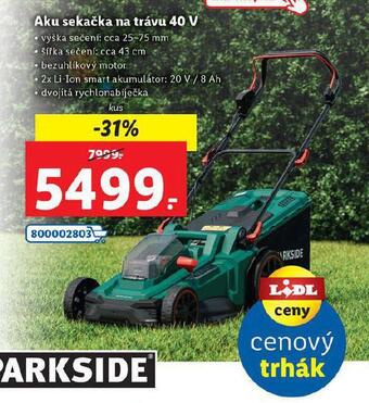 Lidl Aku sekačka na trávu nabídka