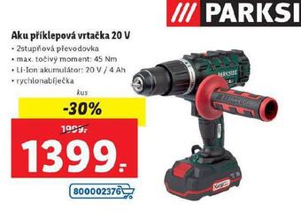 Lidl Aku příklepová vrtačka nabídka
