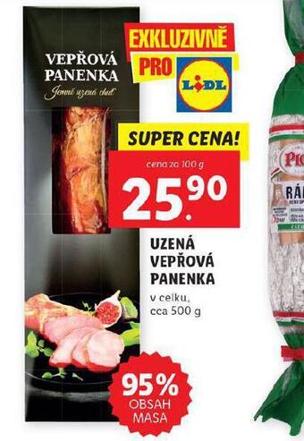 Lidl Uzená vepřová panenka nabídka