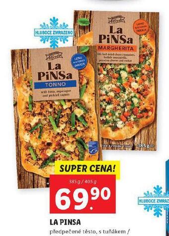 Lidl La pinsa nabídka