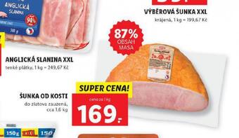 Lidl Šunka od kosti nabídka
