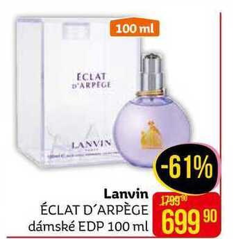Teta Lanvin éclat d'arpège dámské edp 100 ml nabídka