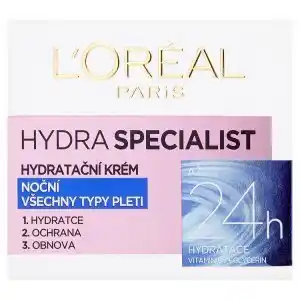 Teta L'oréal paris hydra specialist hydratační krém noční 50ml nabídka