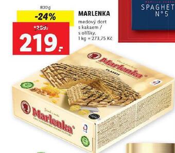 Lidl Marlenka nabídka