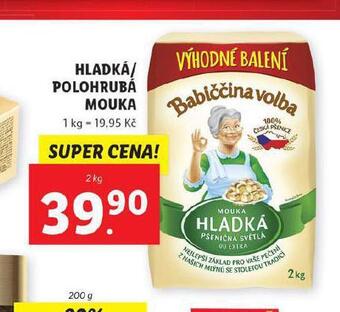Lidl Mouka nabídka