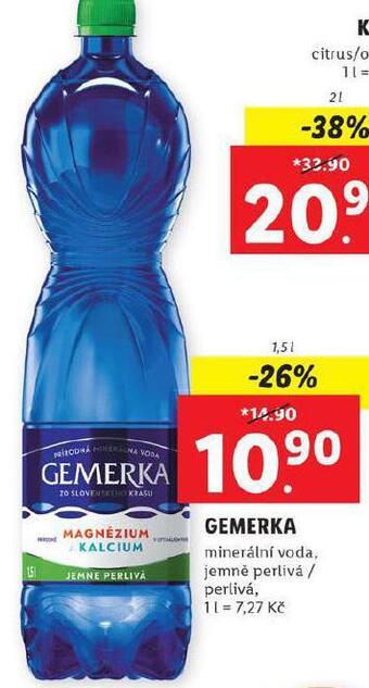 Lidl Gemerka nabídka