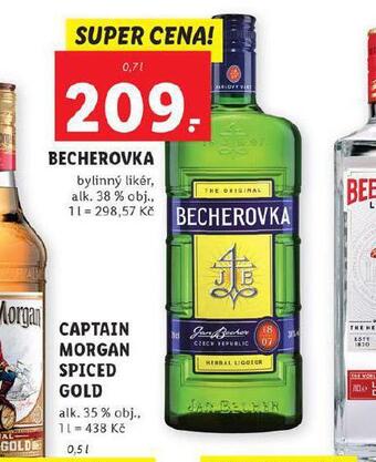 Lidl Becherovka nabídka