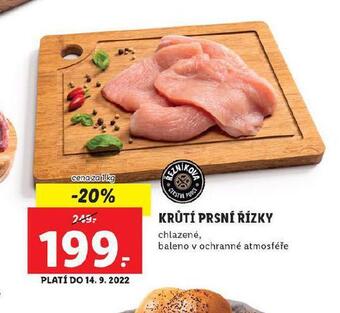 Lidl Krůtí prsní řízky nabídka