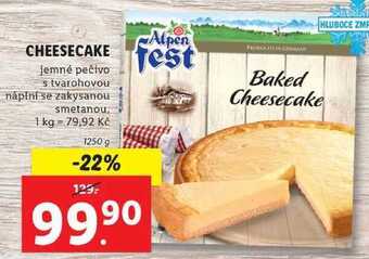 Lidl Cheesecake, 1250 g nabídka