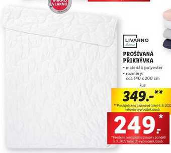 Lidl Prošívaná přikrývka nabídka