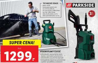 Lidl Vysokotlaký čistič nabídka