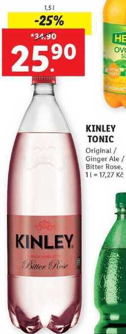 Kinley tonic, 1,5 l