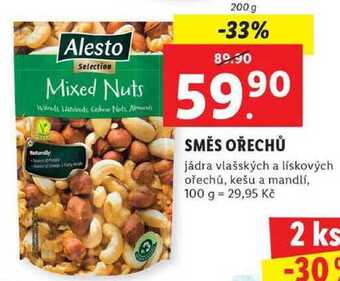 Lidl Směs ořechů, 200 g nabídka