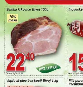 Lidl Selská krkovice nabídka