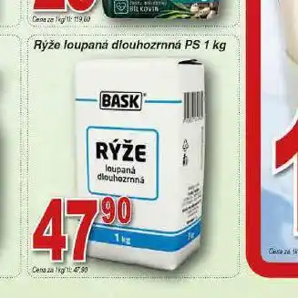 Lidl Rýže loupaná dlouhozrná nabídka